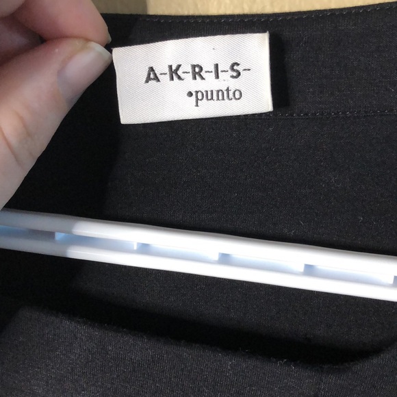 AKRIS punto 1/3 sleeve top - Picture 2 of 6